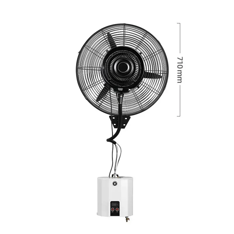 Ac Outdoor Power - Elektryczny, ścienny wentylator spryskujący 220V, przemysłowy,