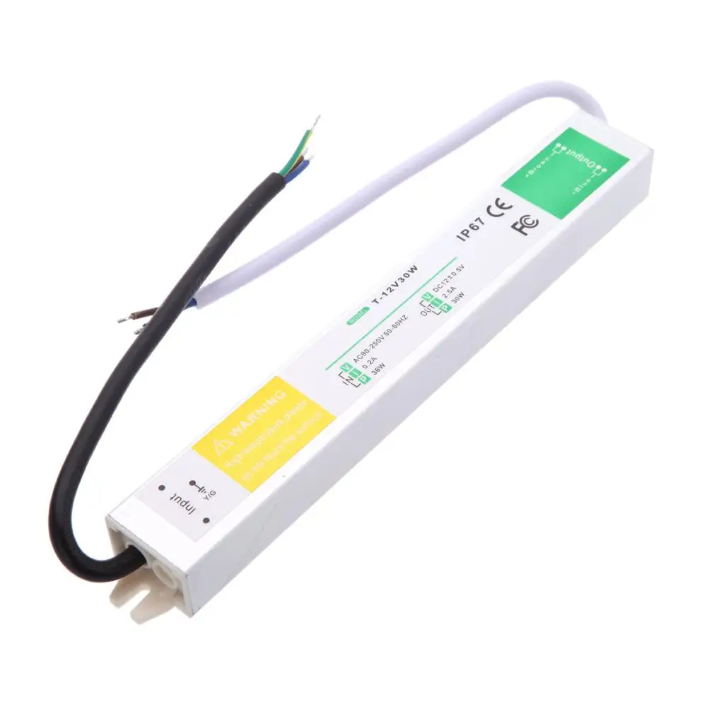 Outdoor Use Power Strip - 30W AC110 230V do DC 12V