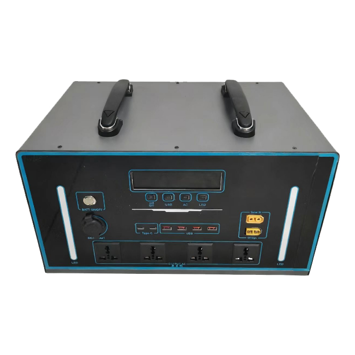 Ac Outdoor Power - AC 2000W 2500W Bateria LiFePO4 MPPT