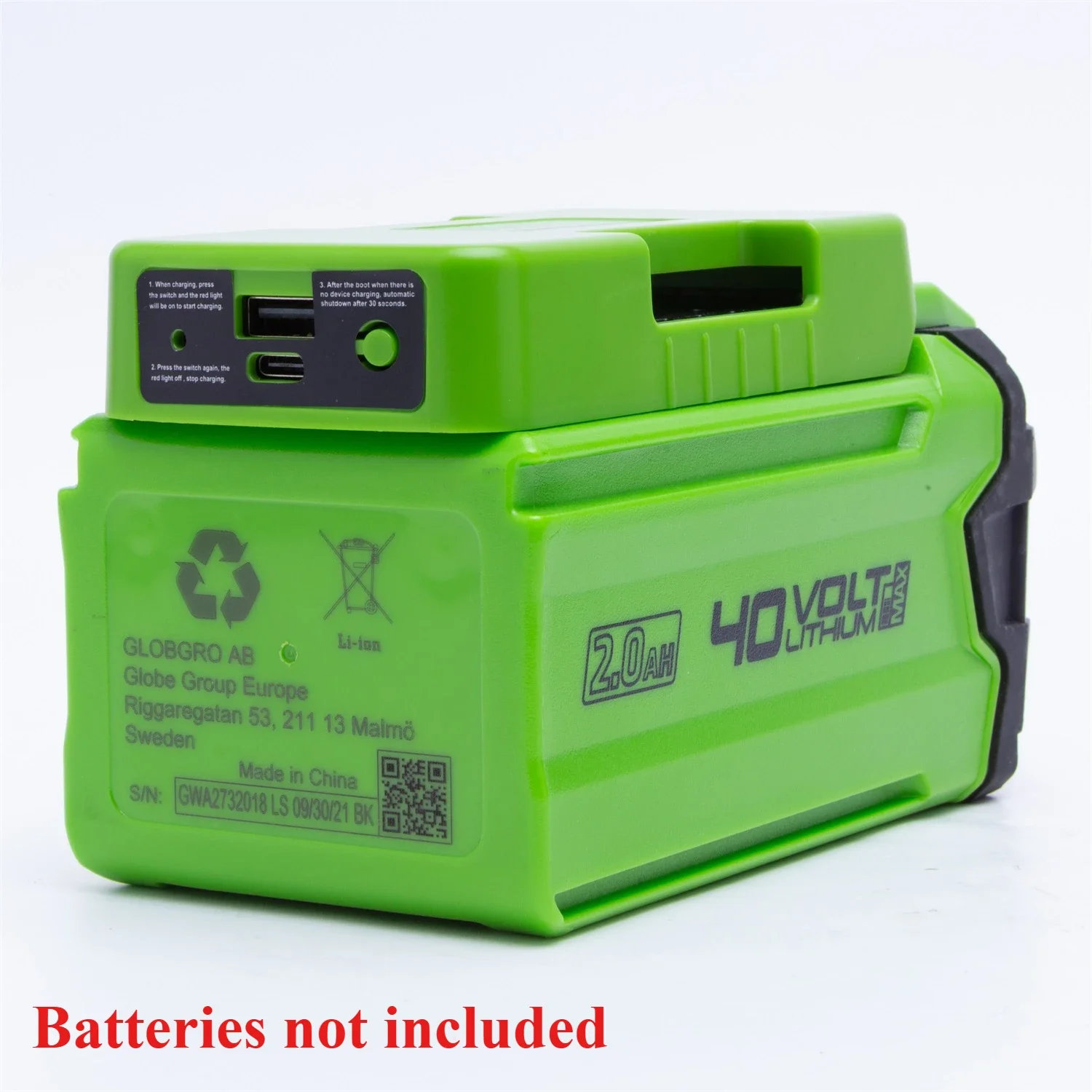 Outdoor Power Adapter Usb C - Bezprzewodowy mobilny adapter powerbanku do akumulatorów