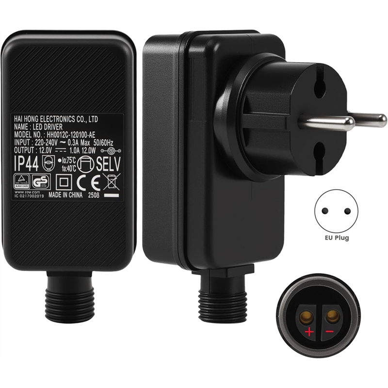 Zasilacz LED 12V/1A, zamiennik – Outdoor Use Power Strip recenzja i cena