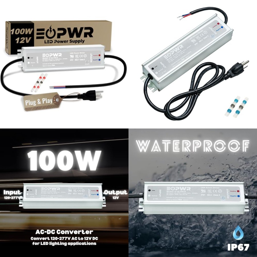 Wodoodporny zasilacz LED IP67  – Ac Outdoor Power recenzja i cena